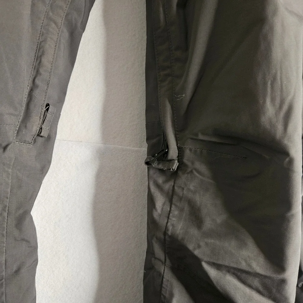 Burton Dryride Tactic Snow Pants Mens Large‎ Gray Waterproof Snowboard Ski Cargo
